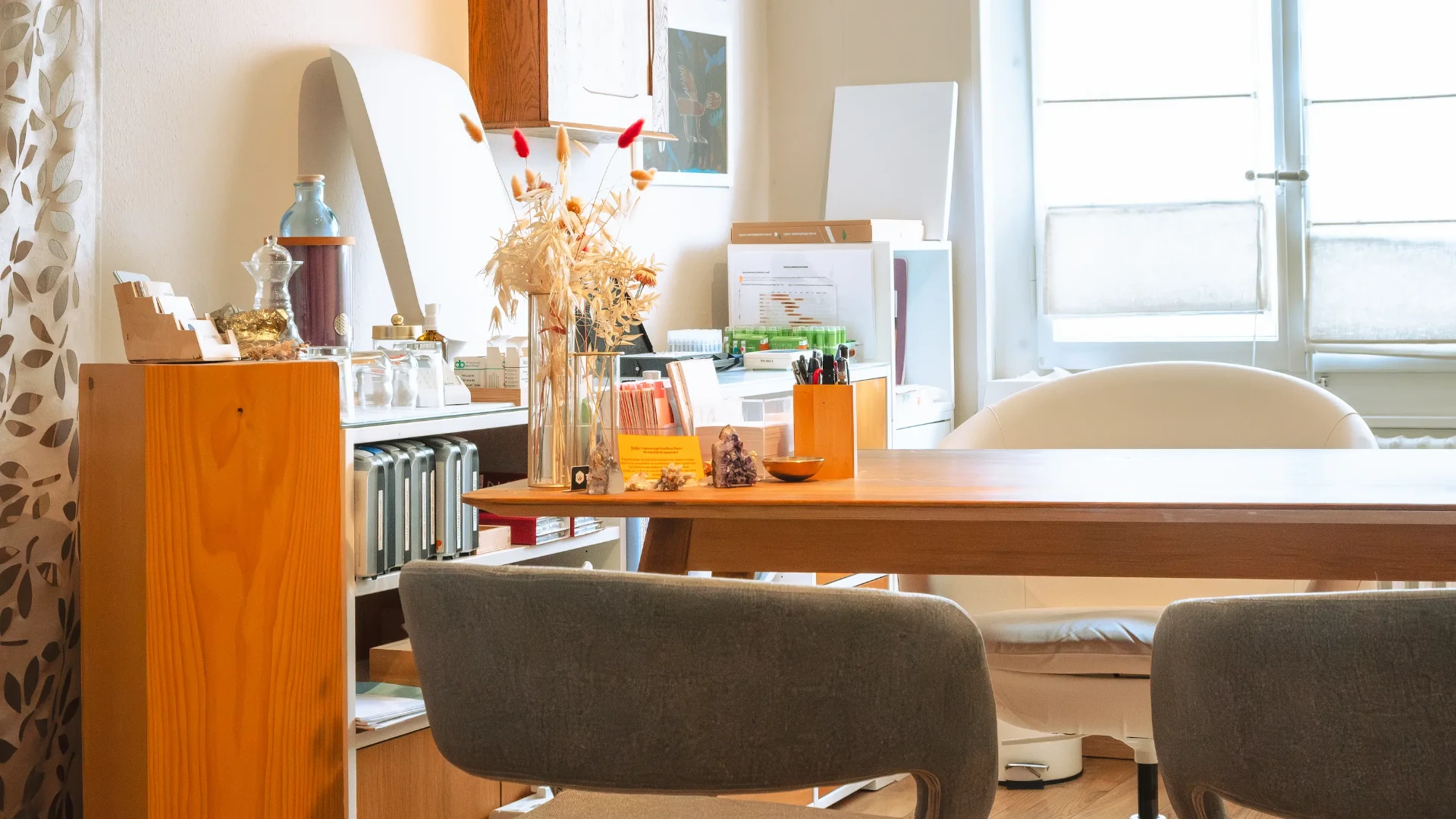 Espace de consultation privé et apaisant